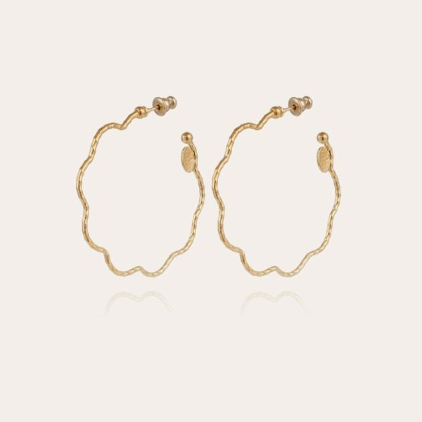Gas Bijoux Florette Hoop Earrings