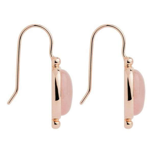 Najo Fleur Rose Quartz Earrings - Image 3