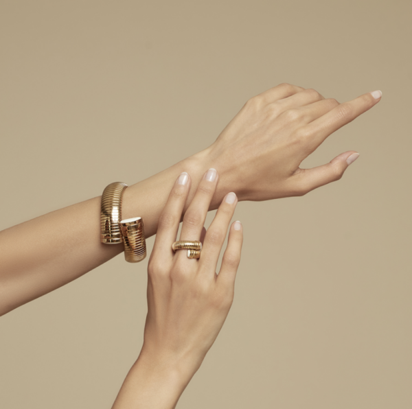 Gas Bijoux Antigone Ring Gold White Mother of Pearl - Image 3