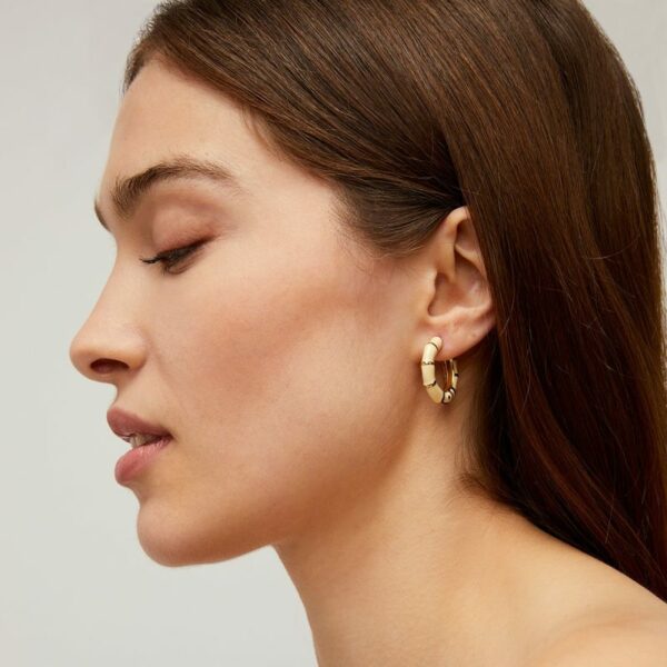 Gas Bijoux Bamboo Mini Earrings - Image 3